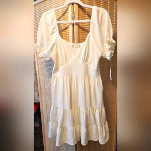 Altar'd State Cream Dress